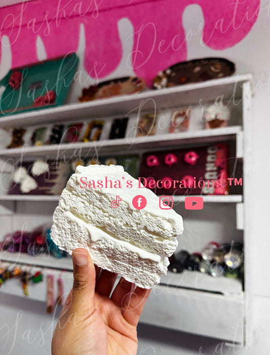 PREMADE Cake Slice (multiple color option)