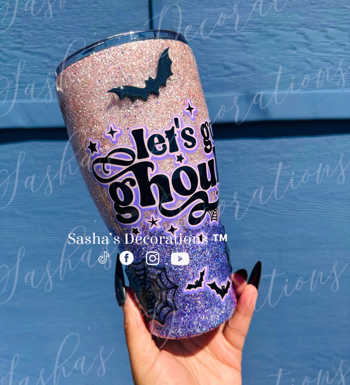 Let’s go ghouls pastel Halloween cup