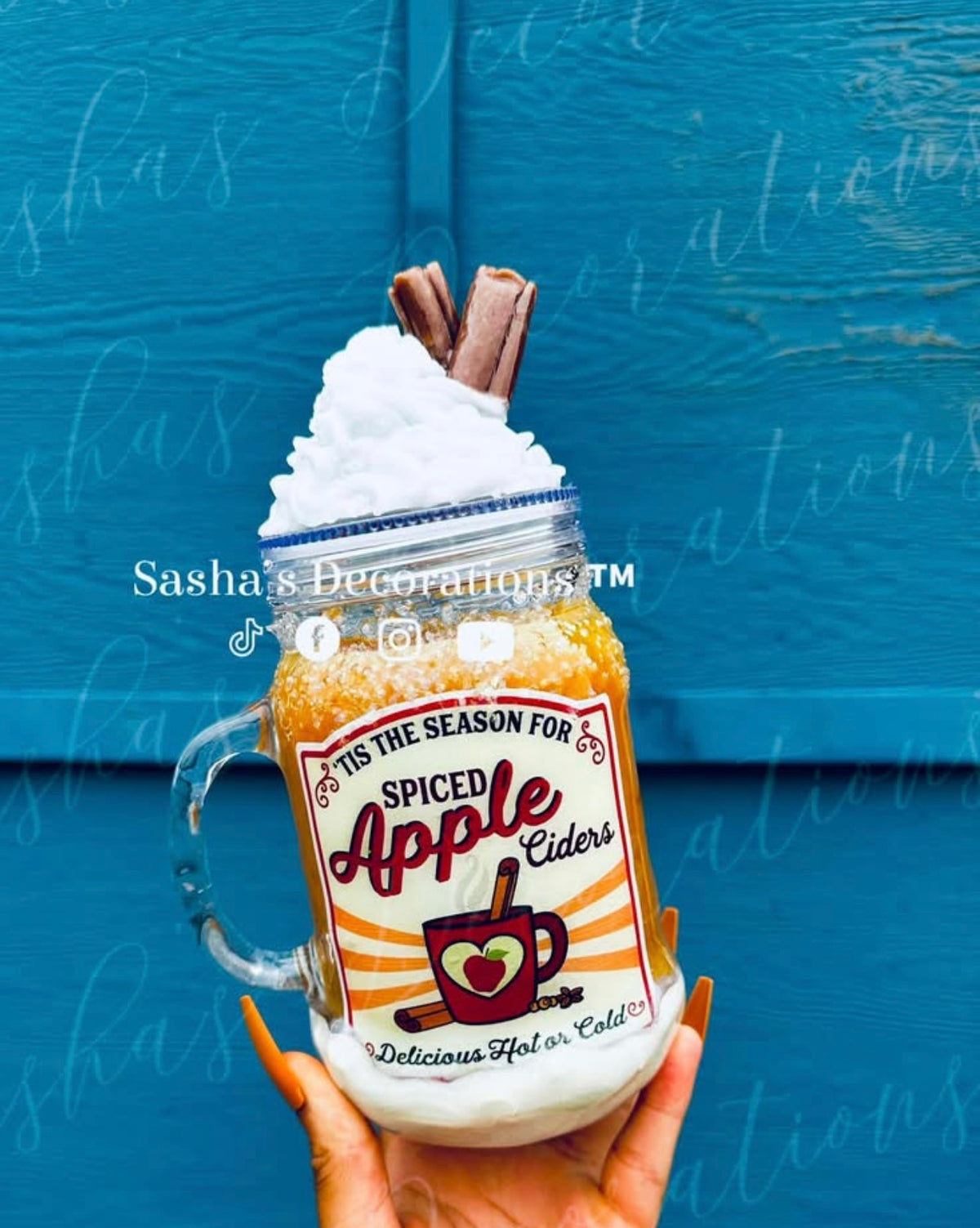 Apple Cider Snow Globe PREORDER