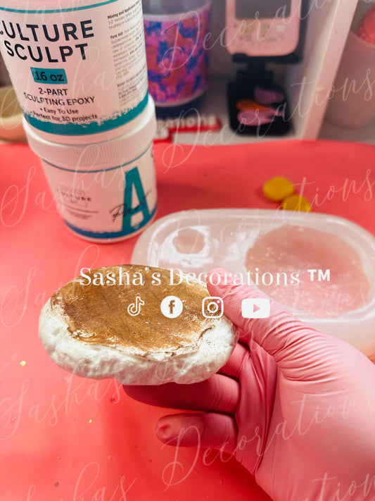 Pancake w/ 2 cavity butter slice mold PREORDER