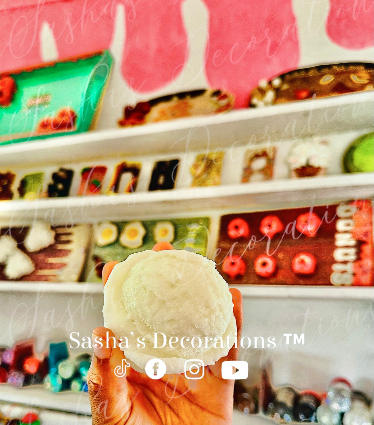 Faux Vanilla 1 Ice Cream Scoop PREORDER