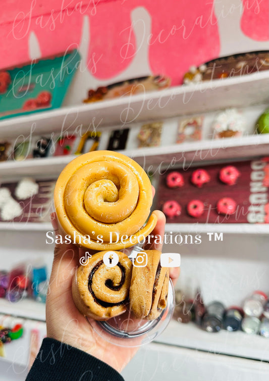 Faux LARGE Cinnamon Roll Mold PREORDER
