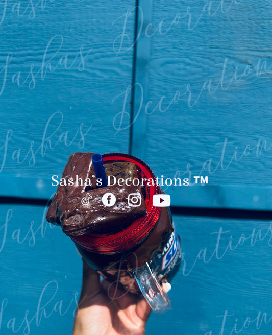 Hungry? Grab A Scripture Chocolate Snow Globe Handled Tumbler Cup