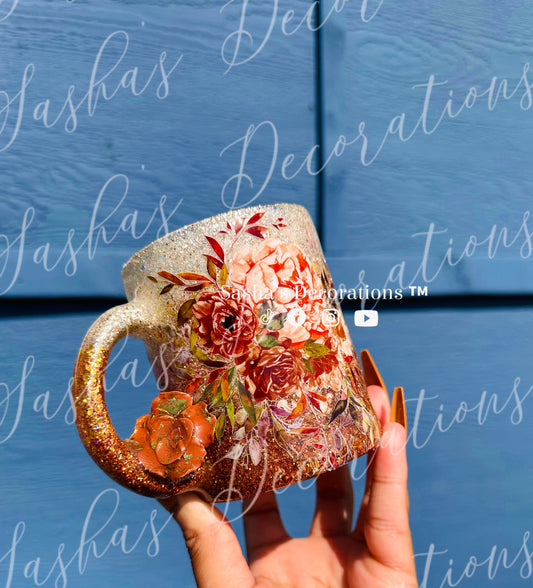 Floral Fall Mug