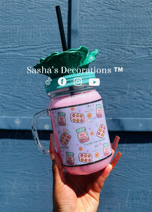 Lord Who Heals Snow Globe Tumbler Cup