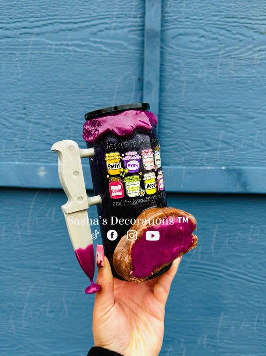 Jesus Is My Jam- Spread It Snow Globe Tumbler Cup