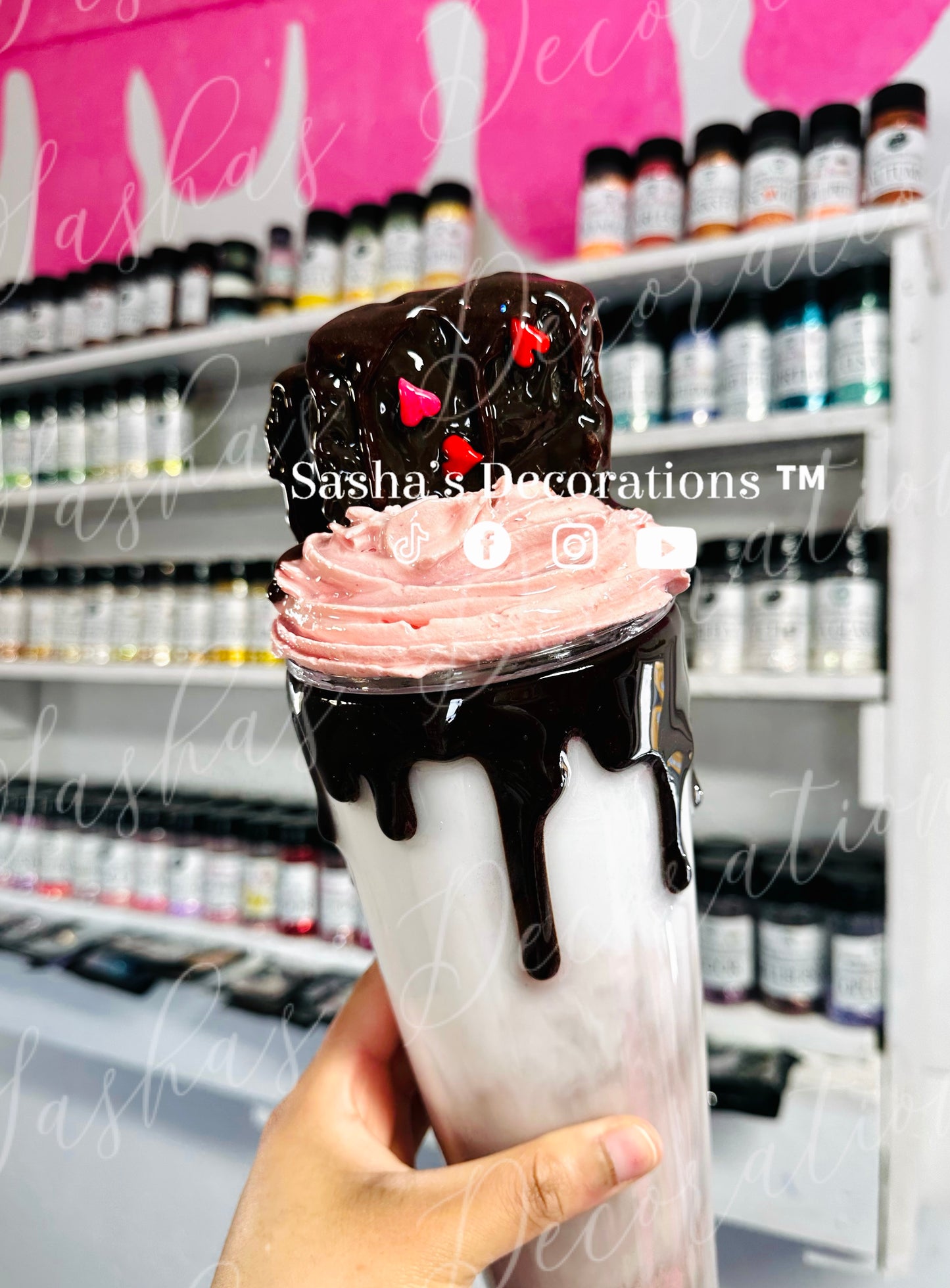 Valentine’s Snow Globe Tumbler Cup