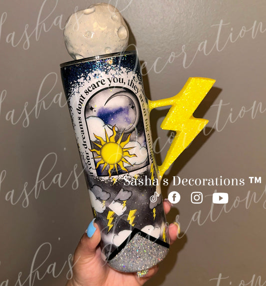 If your dreams Moon Thunder Tumbler