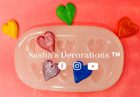 6 Cavity Heart Mold PREORDER
