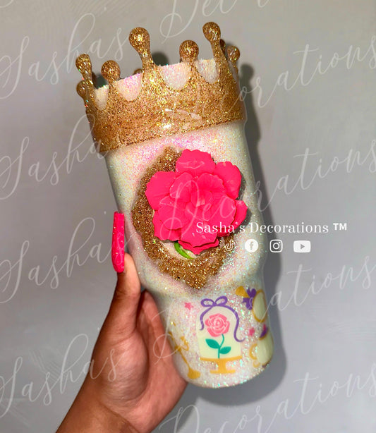 Rose Princess Tumbler Cup