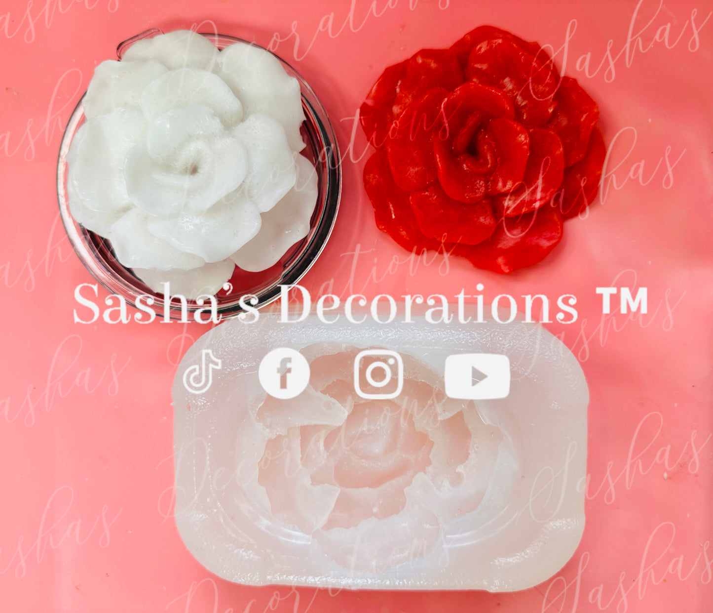 Big Flower Topper Mold PREORDER