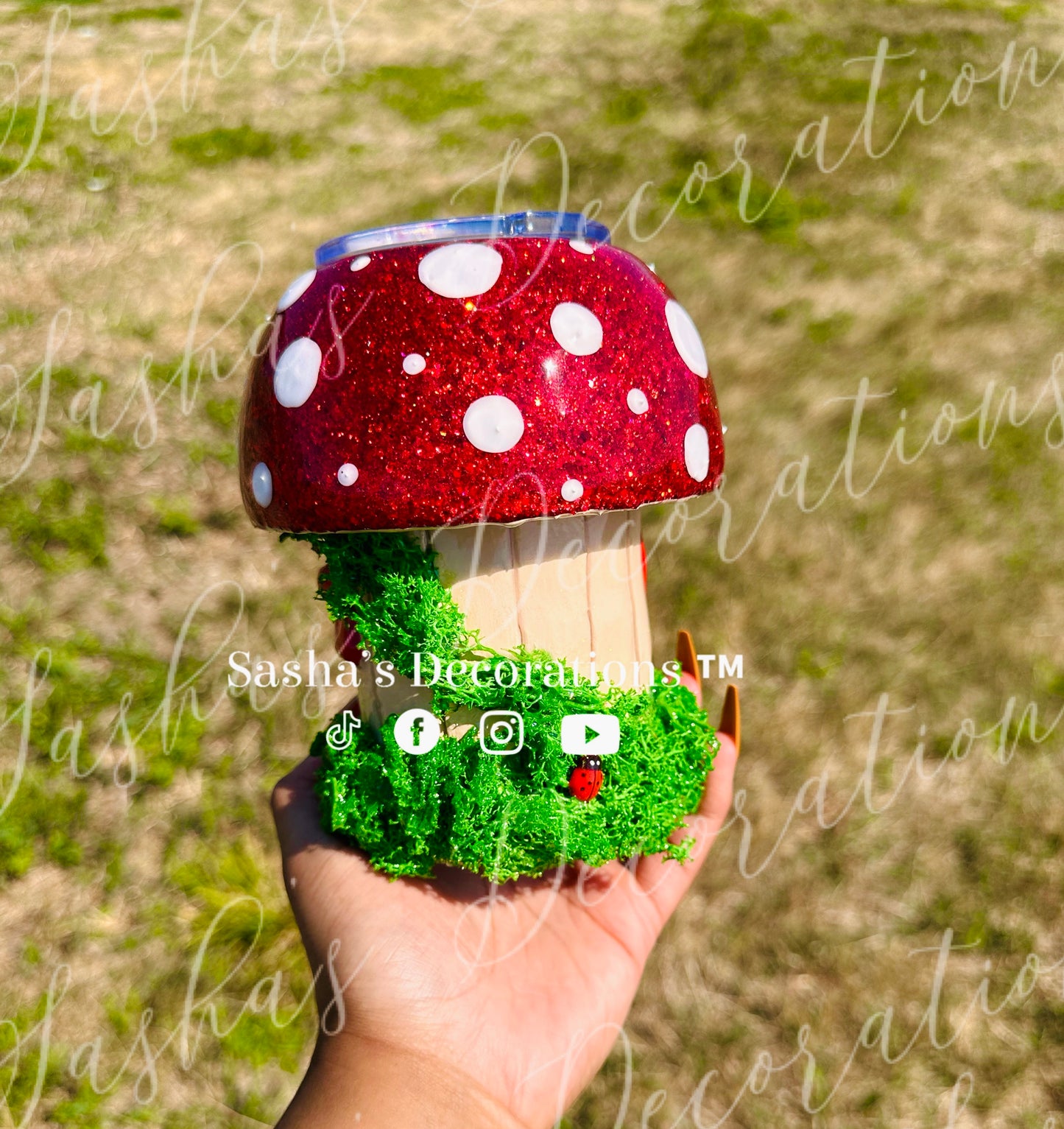 3D Mushroom House Tumbler