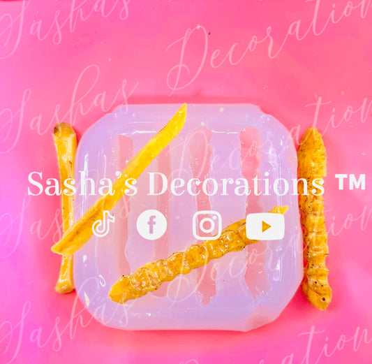 Multi- Fries 4 Cavity Mold PREORDER