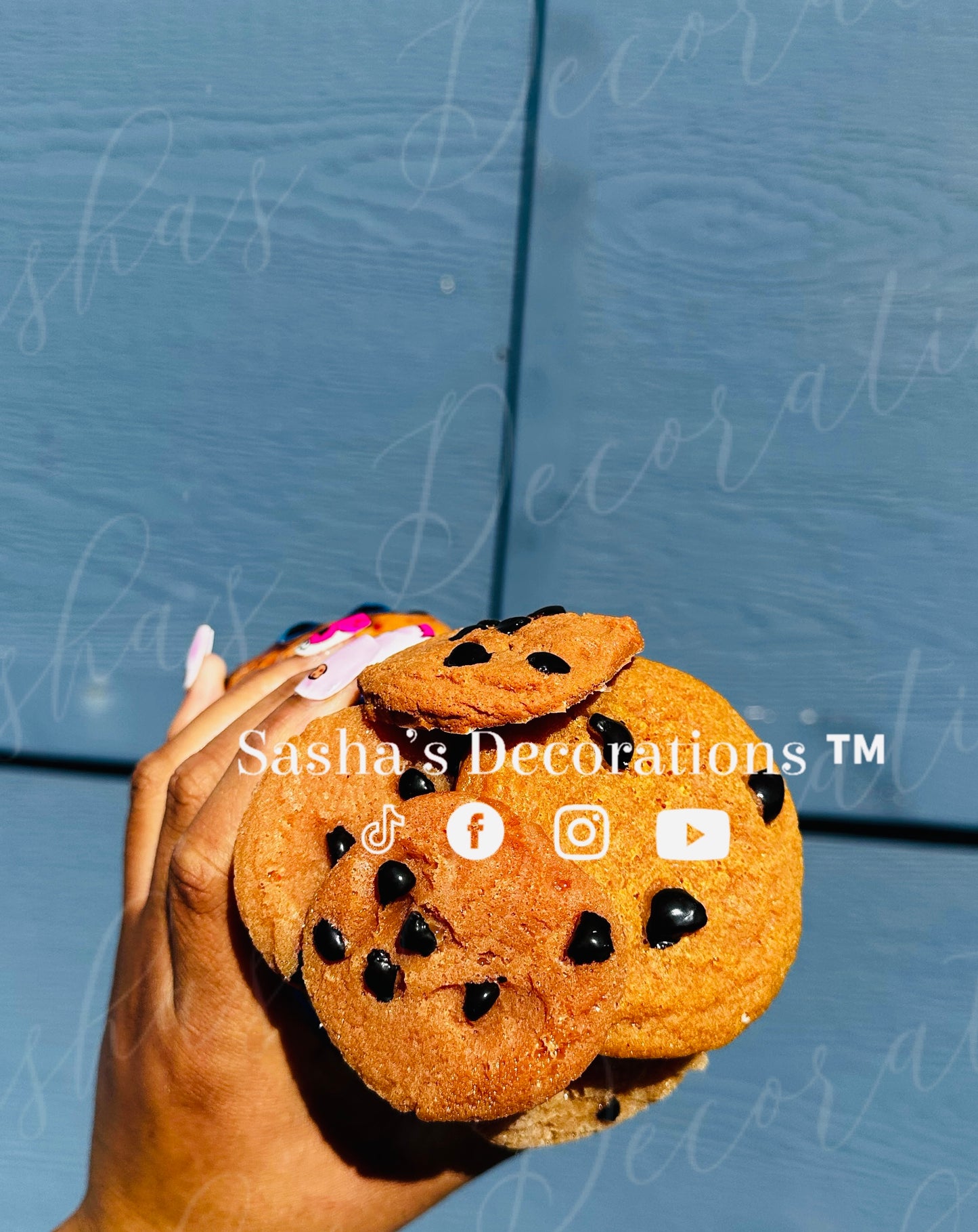 Chocolate Chip Cookies Snow Globe Tumbler Cup