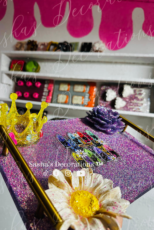 Princess 3D Epoxy Tray