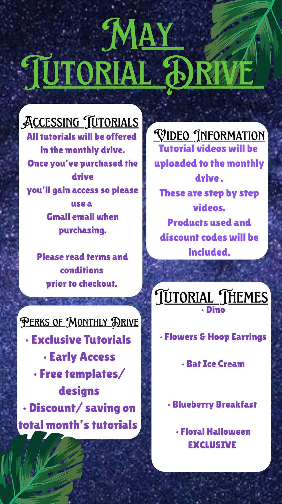 May 2025 Tutorial Drive Access