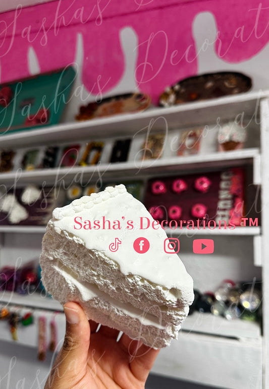 PREMADE Cake Slice (multiple color option)