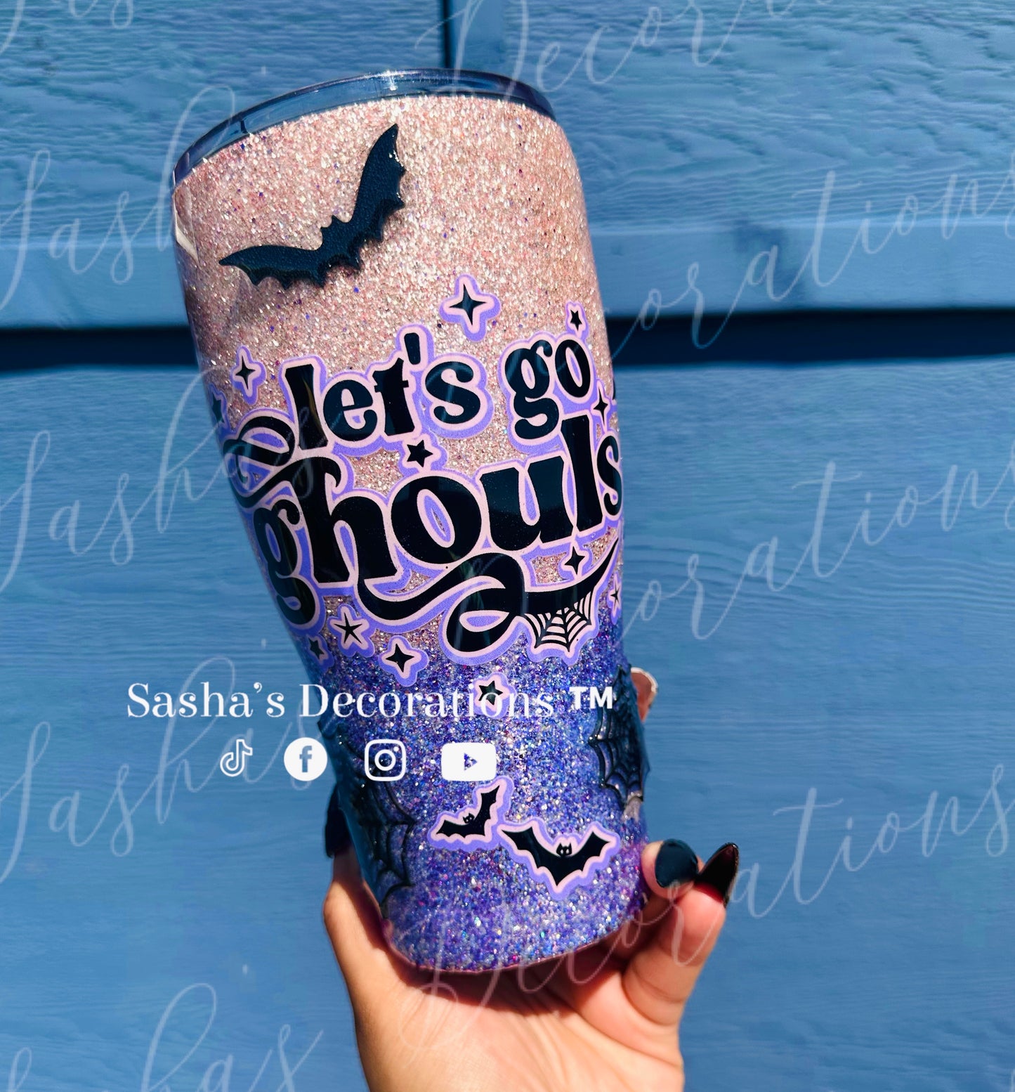 30 oz Let’s go ghouls pastel Halloween cup