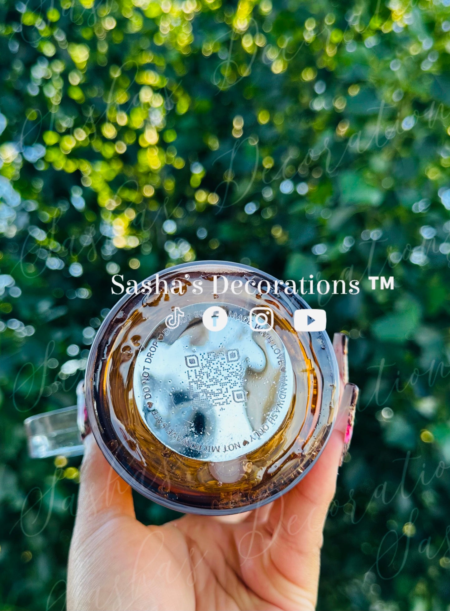 Never Thirst Faux Soda Snow globe Tumbler Cup PREORDER