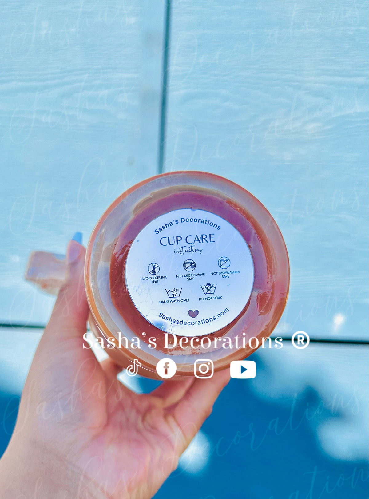 Pumpkin Swirl Pie Snow Globe Tumbler Cup