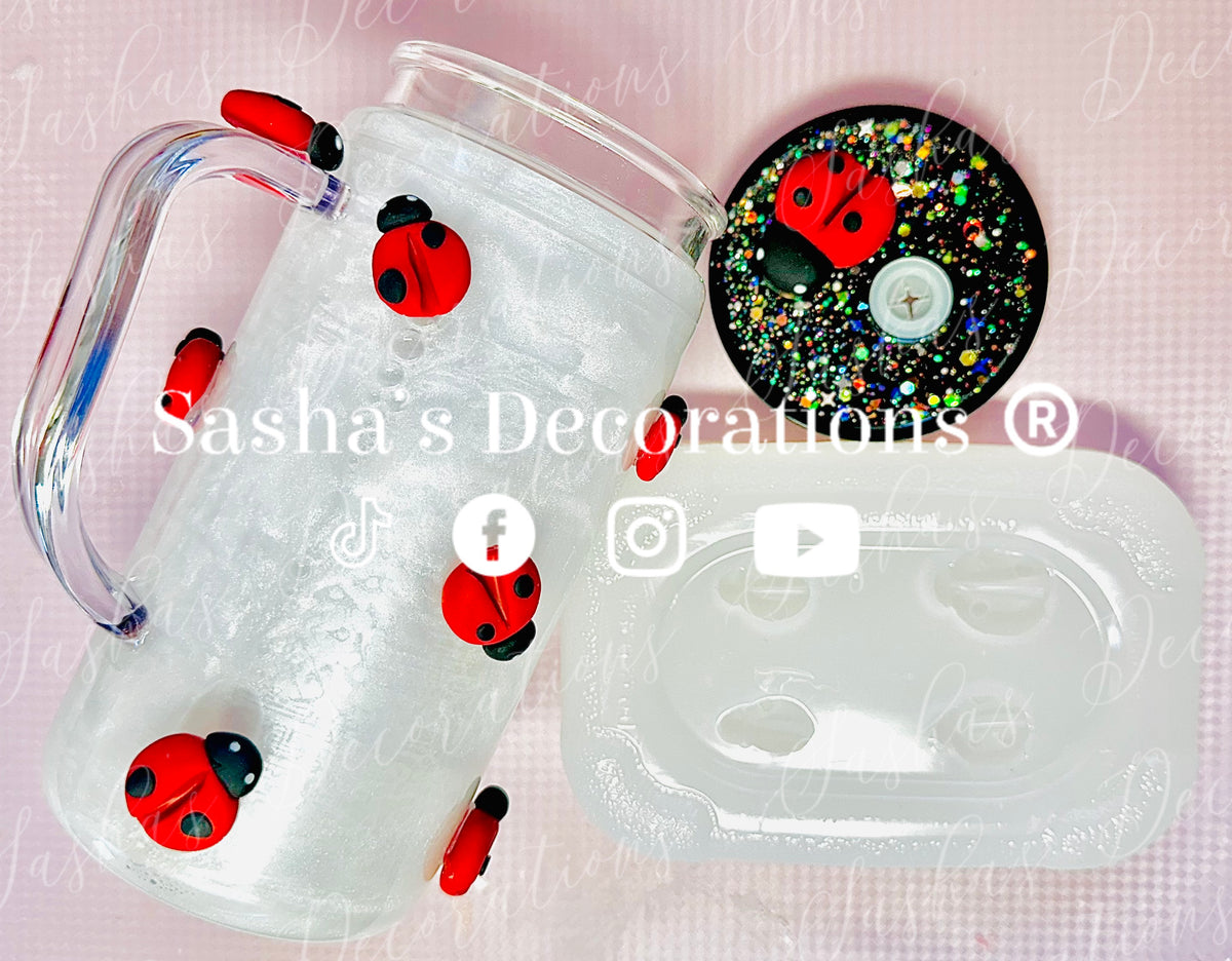 Ladybug Pieces Mold PREORDER