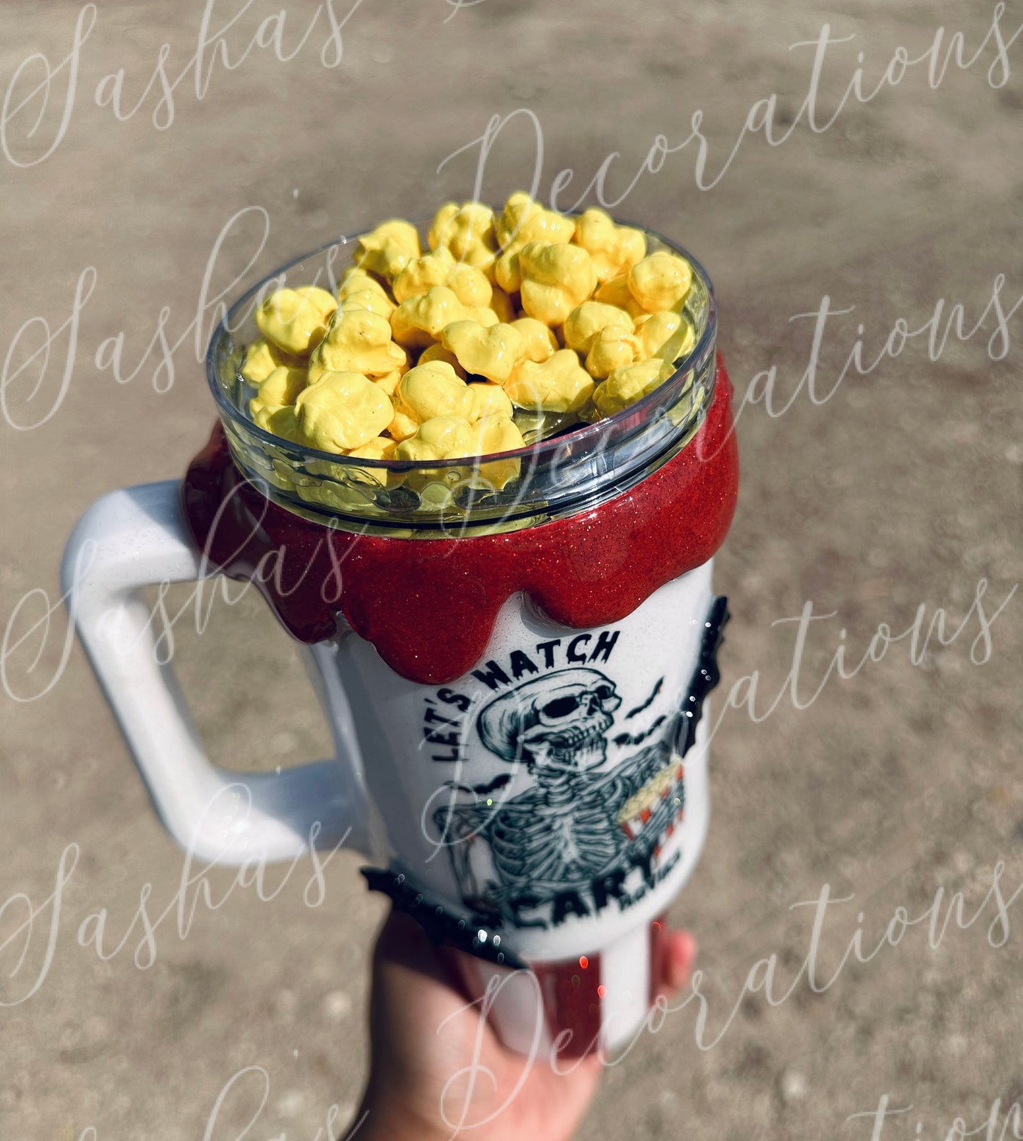 Skeleton Popcorn 40 oz Cup PREORDER