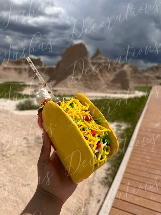 A 3D Taco Tumbler PREORDER