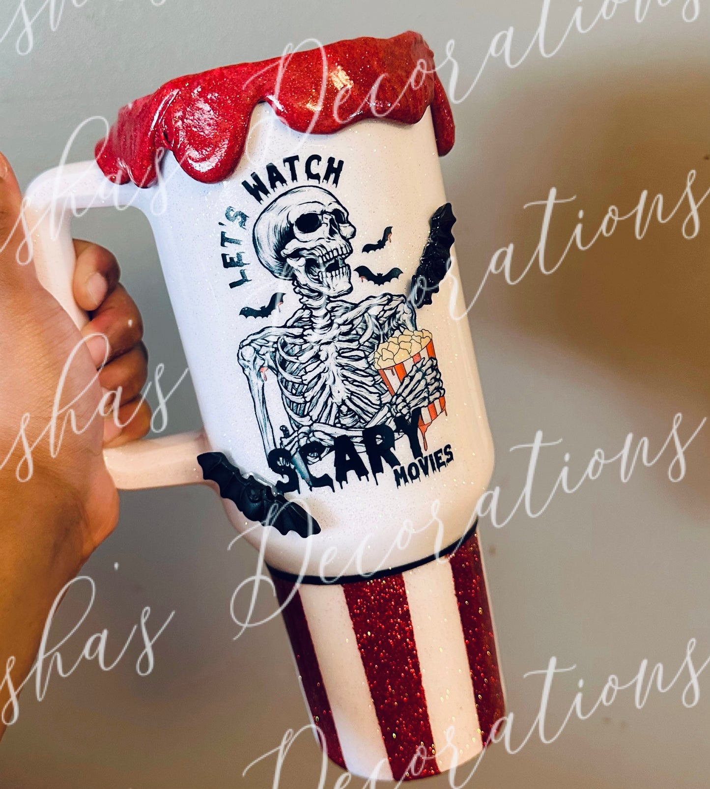 Skeleton Popcorn 40 oz Cup PREORDER