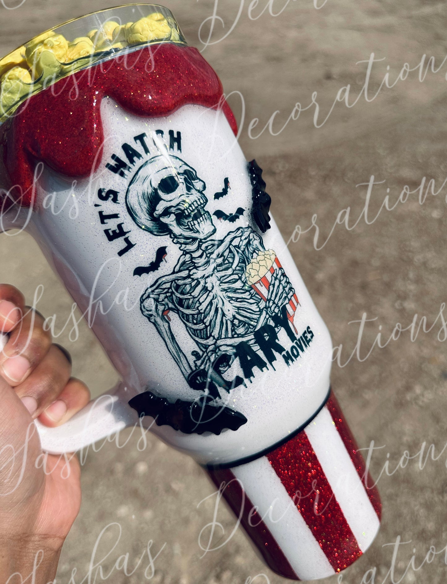 Skeleton Popcorn 40 oz Cup PREORDER