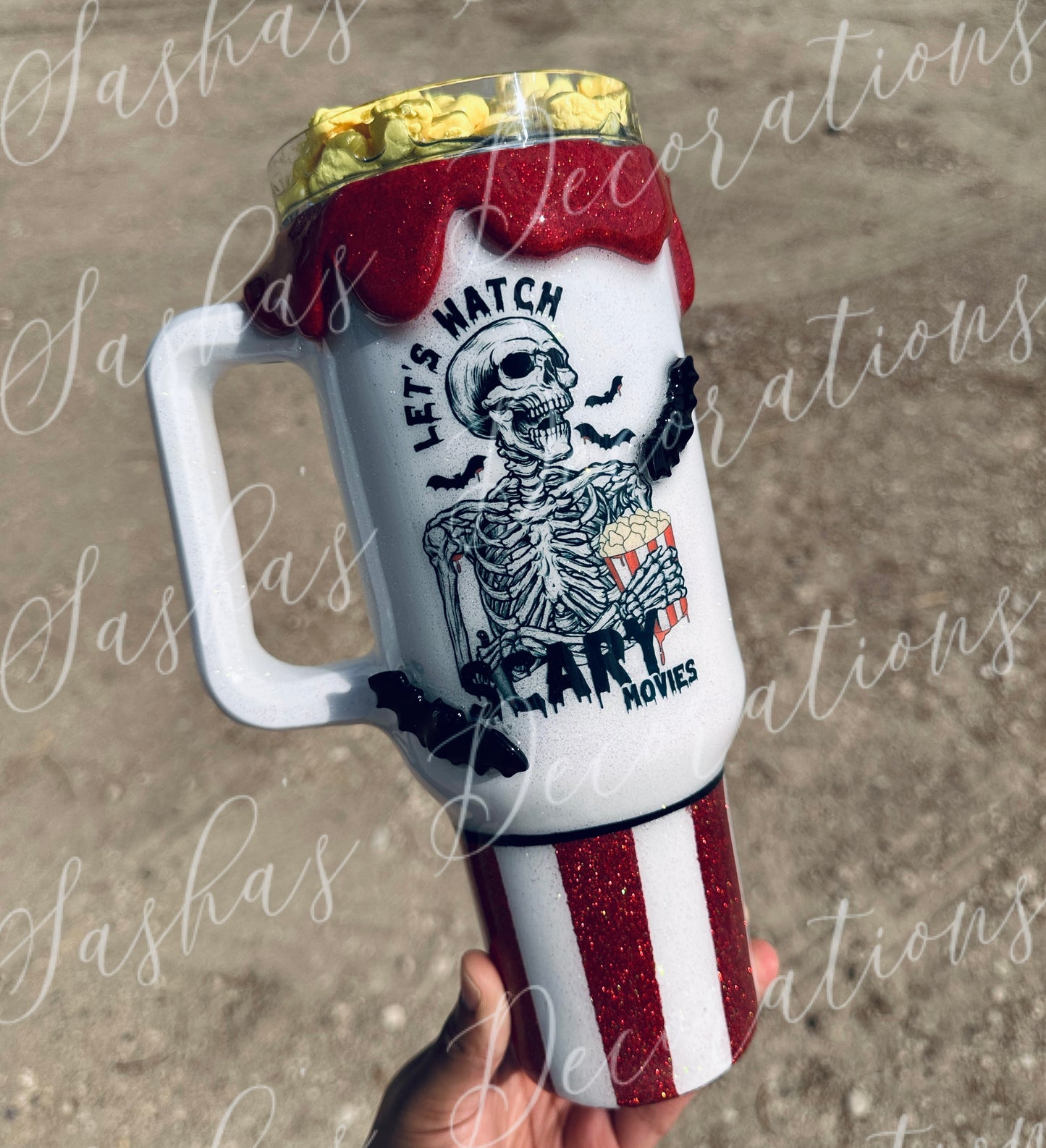 Skeleton Popcorn 40 oz Cup PREORDER