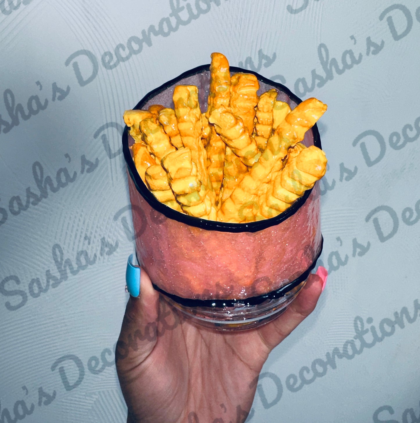 3D No We In Fries Tumbler