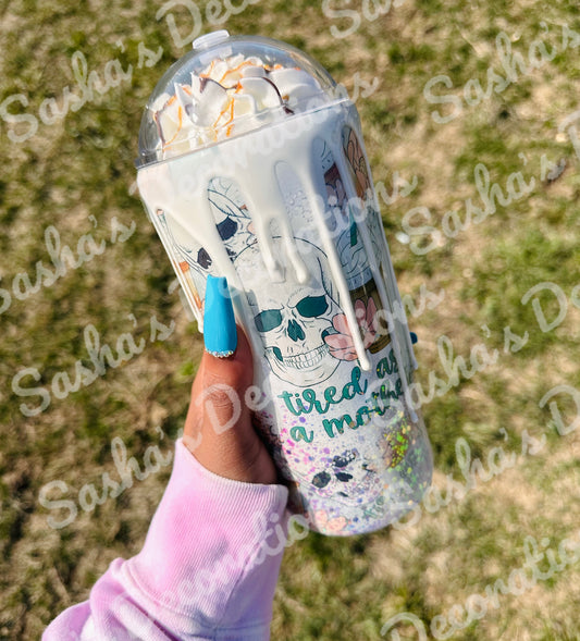 A tired as a mother PREORDER Coffee Tumbler