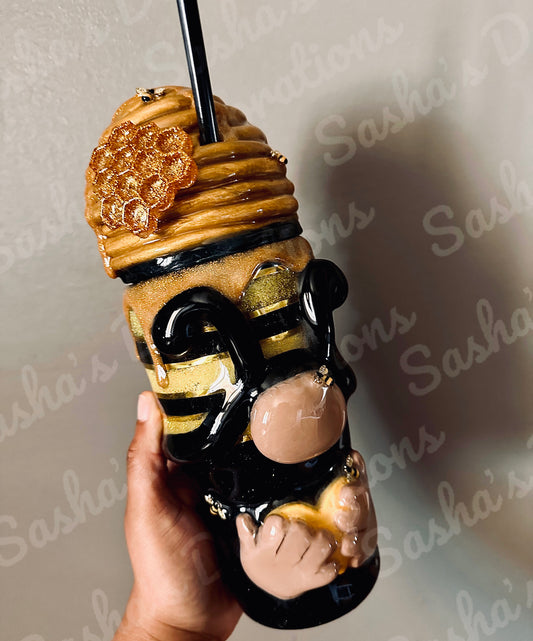 Bee Gnome 3D Tumbler PREORDER